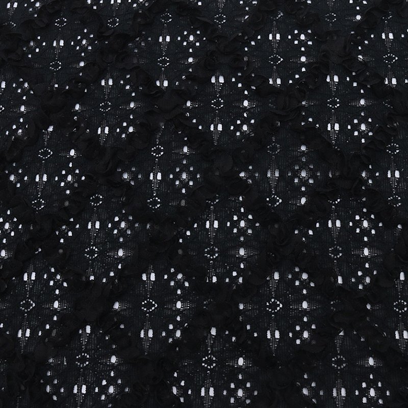 Lace Fabric Dress Geometric Polyester for Women's Wear Wholesale Suppl 3
